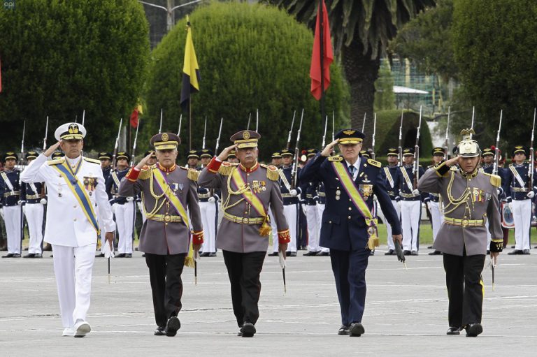 Nueva Cúpula Del Comando Conjunto De Las FFAA De Ecuador Toma Posesión ...