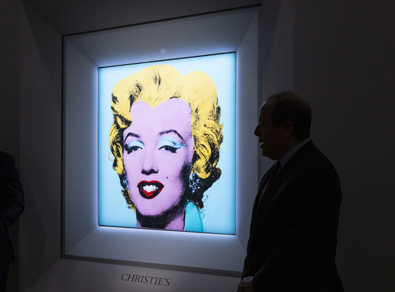 Christies Subasta El Icónico Retrato De Marilyn Monroe Hecho Por Warhol La República Ec 5300
