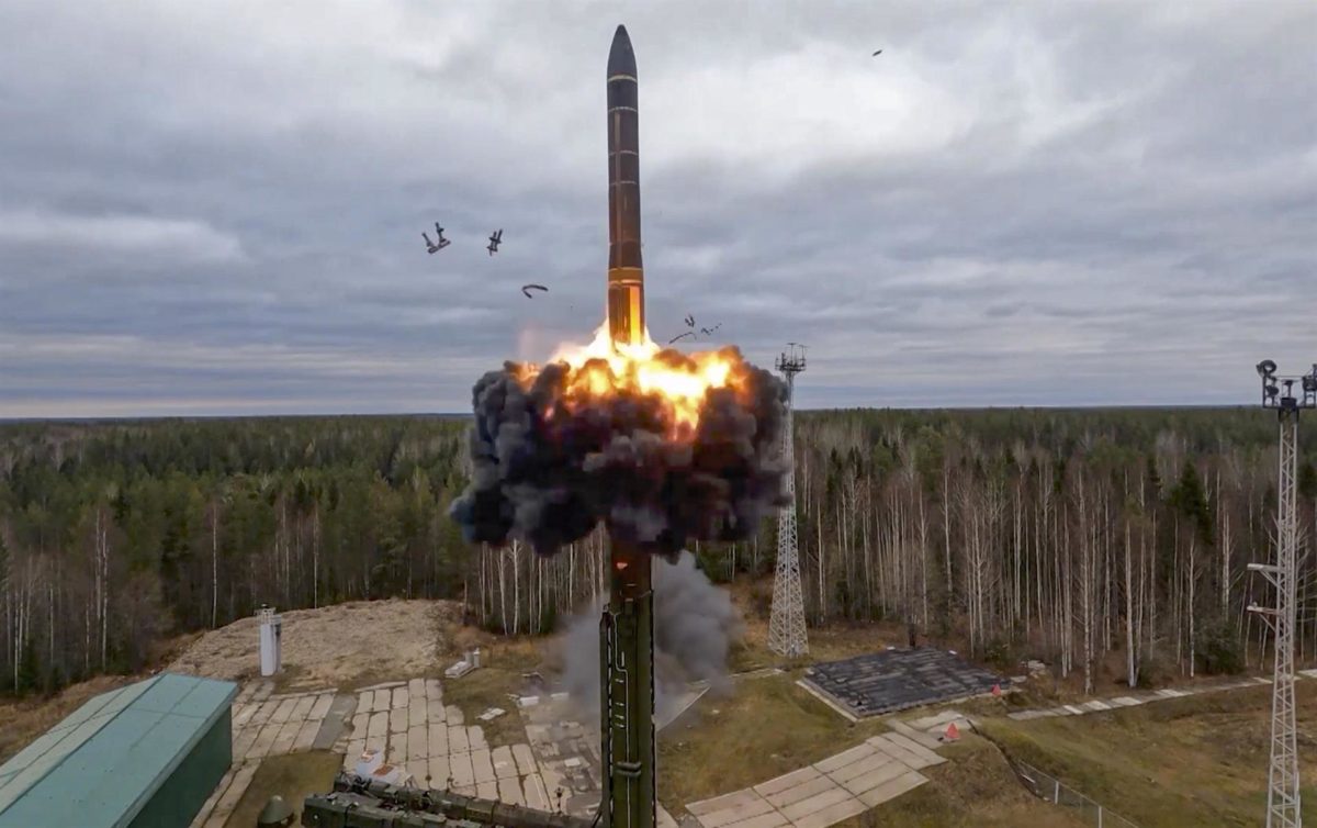 Ukraine reacts to intercontinental missile launch
 –