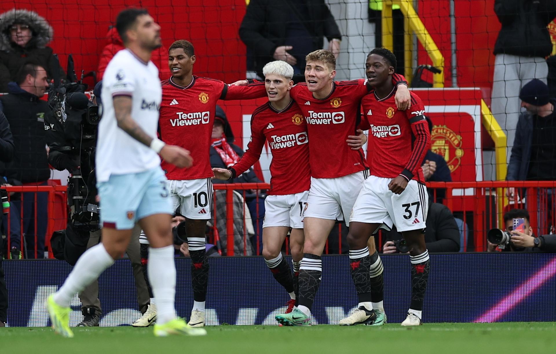 3-0. Garnacho modo CR7 marca doblete y gana el United