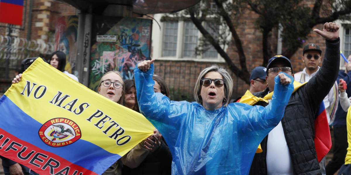 Colombians show their rejection of the Petro government
 – 2024-04-25 18:30:55