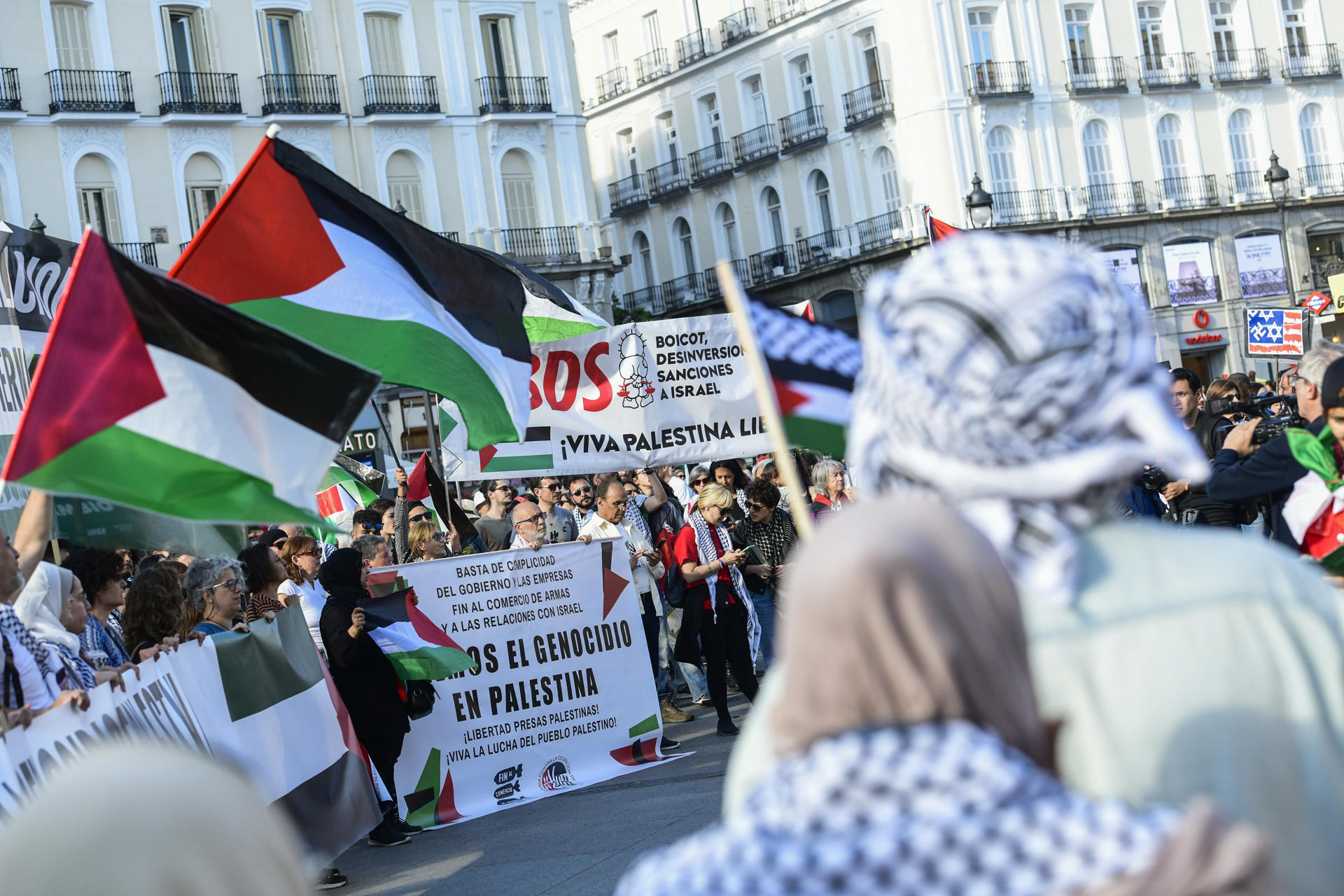 Hundreds of individuals show in Spain towards the genocide within the Gaza Strip
 – 2024-05-23 02:59:00