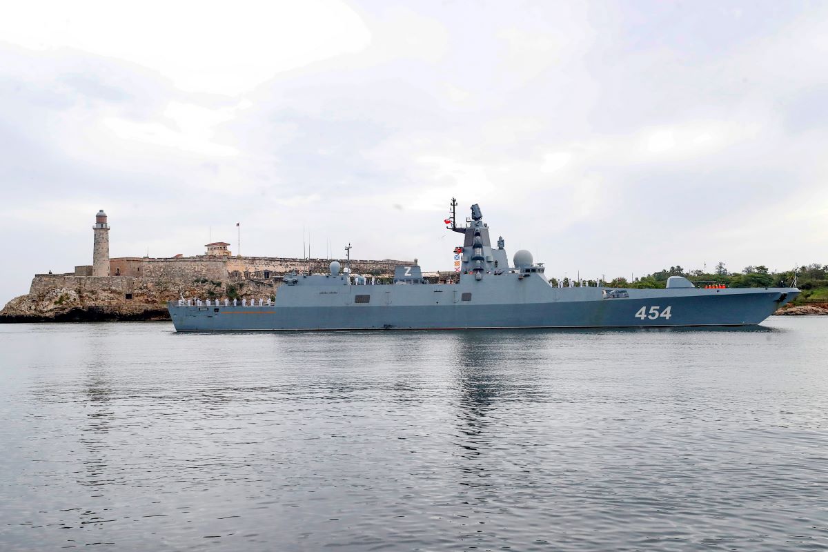 Russian navy ships arrive in Havana
 – 2024-06-15 11:26:44