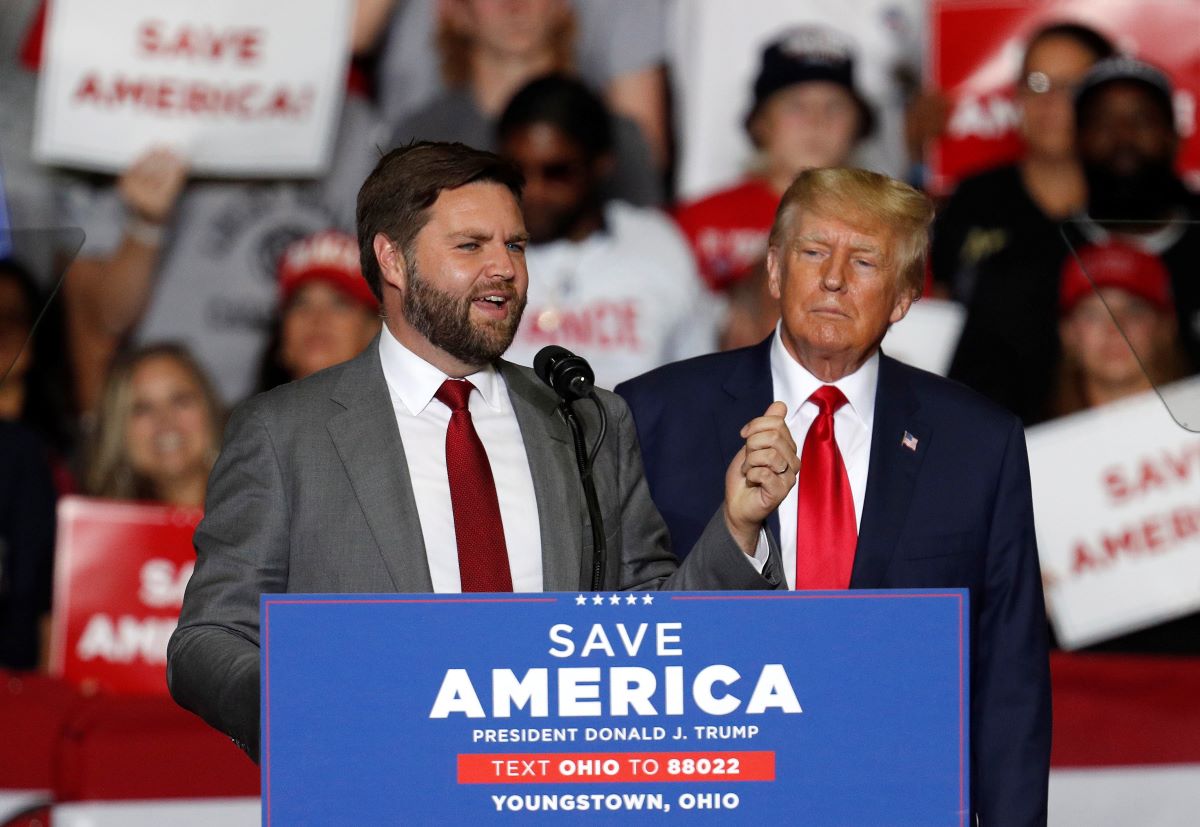 Trump’s running mate JD Vance voted in Ohio
 –