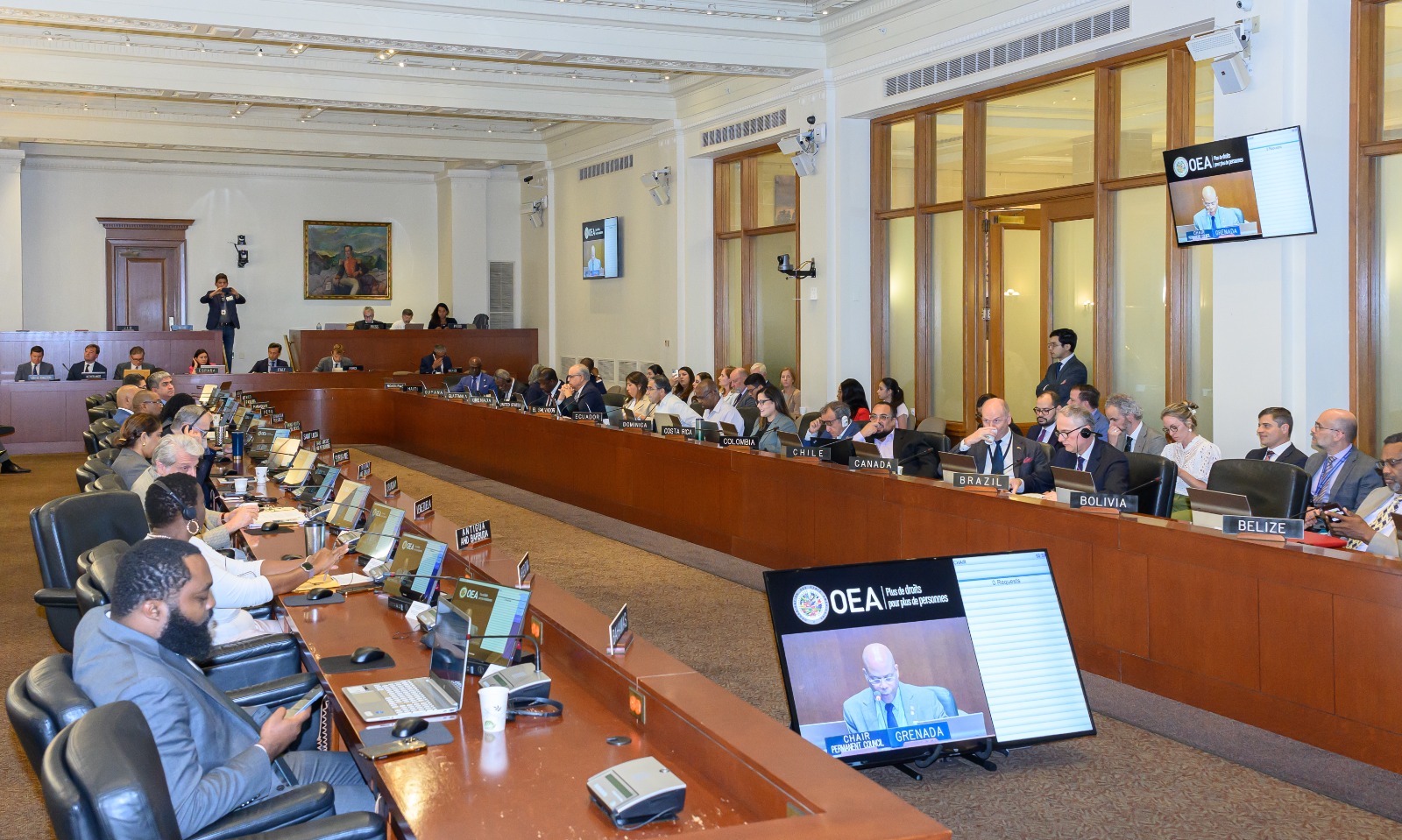 OAS approves resolution calling for publication of Venezuelan electoral records
 – 2024-08-21 13:56:12