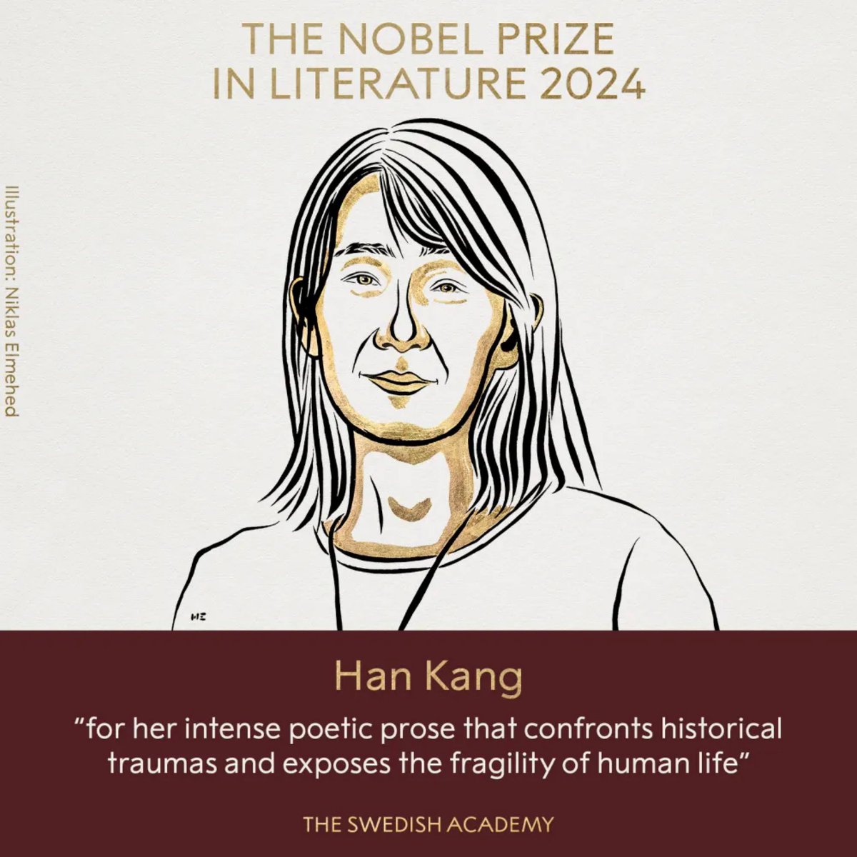 Han Kang, del estrellato al bloqueo literario que concluyó en un Nobel