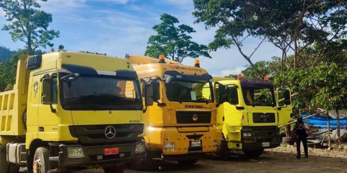 Autoridades dan un duro golpe a la minería ilegal en Zamora