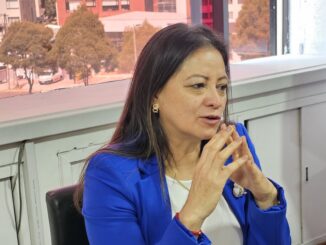 La consejera del Consejo Nacional Electoral (CNE), Elena Nájera, el pasado 2 de diciembre de 2024. Foto extraída de la cuenta de la funcionaria en X.